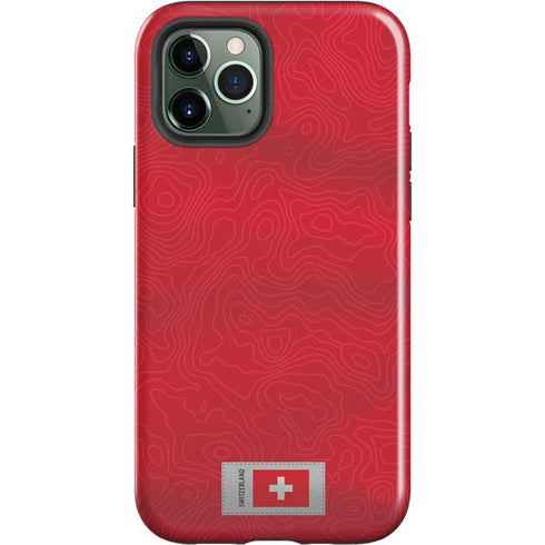 Switzerland Soccer Flag iPhone 12 Pro Impact Case